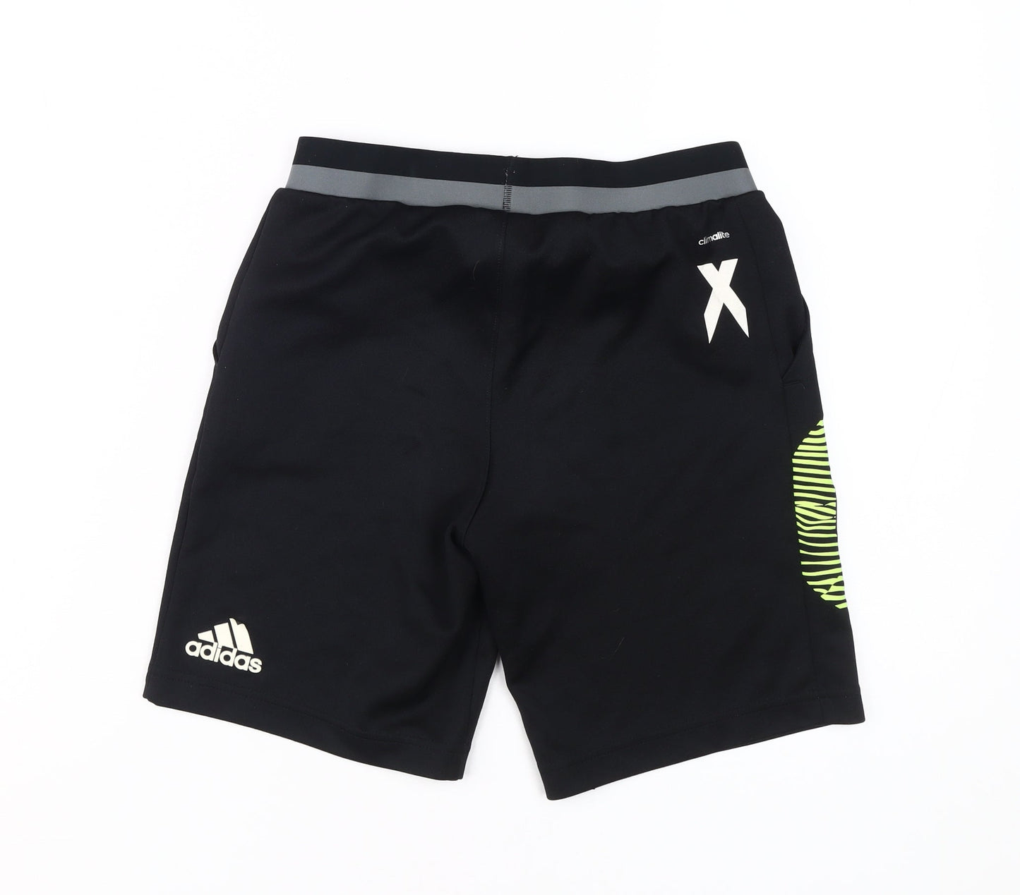 Adidas Men Black Athletic Shorts M - Sports Performance