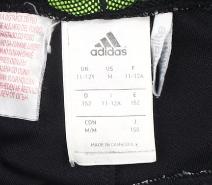 Adidas Men Black Athletic Shorts M - Sports Performance