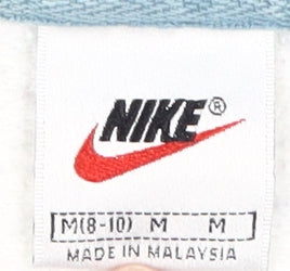 Nike Unisex White Logo Pullover Hoodie M