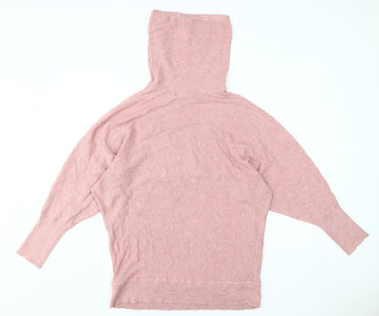 Womens UK Size L Cynthia Rowley Pink Pullover Jumper