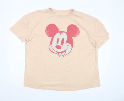 Very Beige Womens Cartoon Crew Neck T-Shirt Size 18