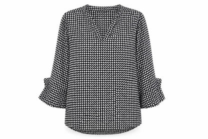Womens UK Size 12 Zara Black  Blouse