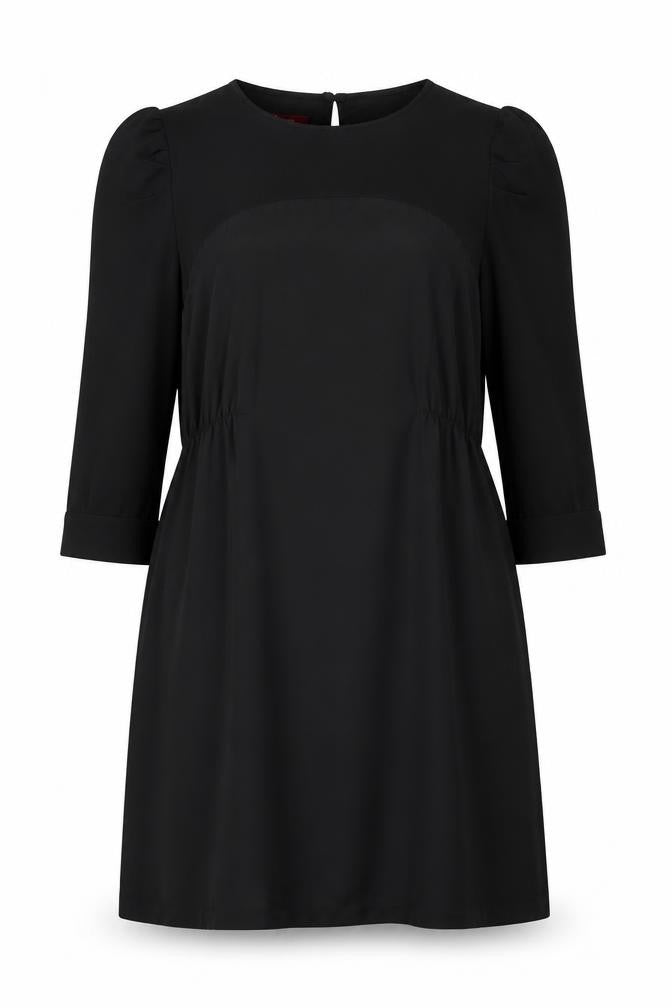 Monsoon Black Shift Dress Women Size 10