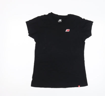 New Balance Women's Black Crew Neck T-Shirt M