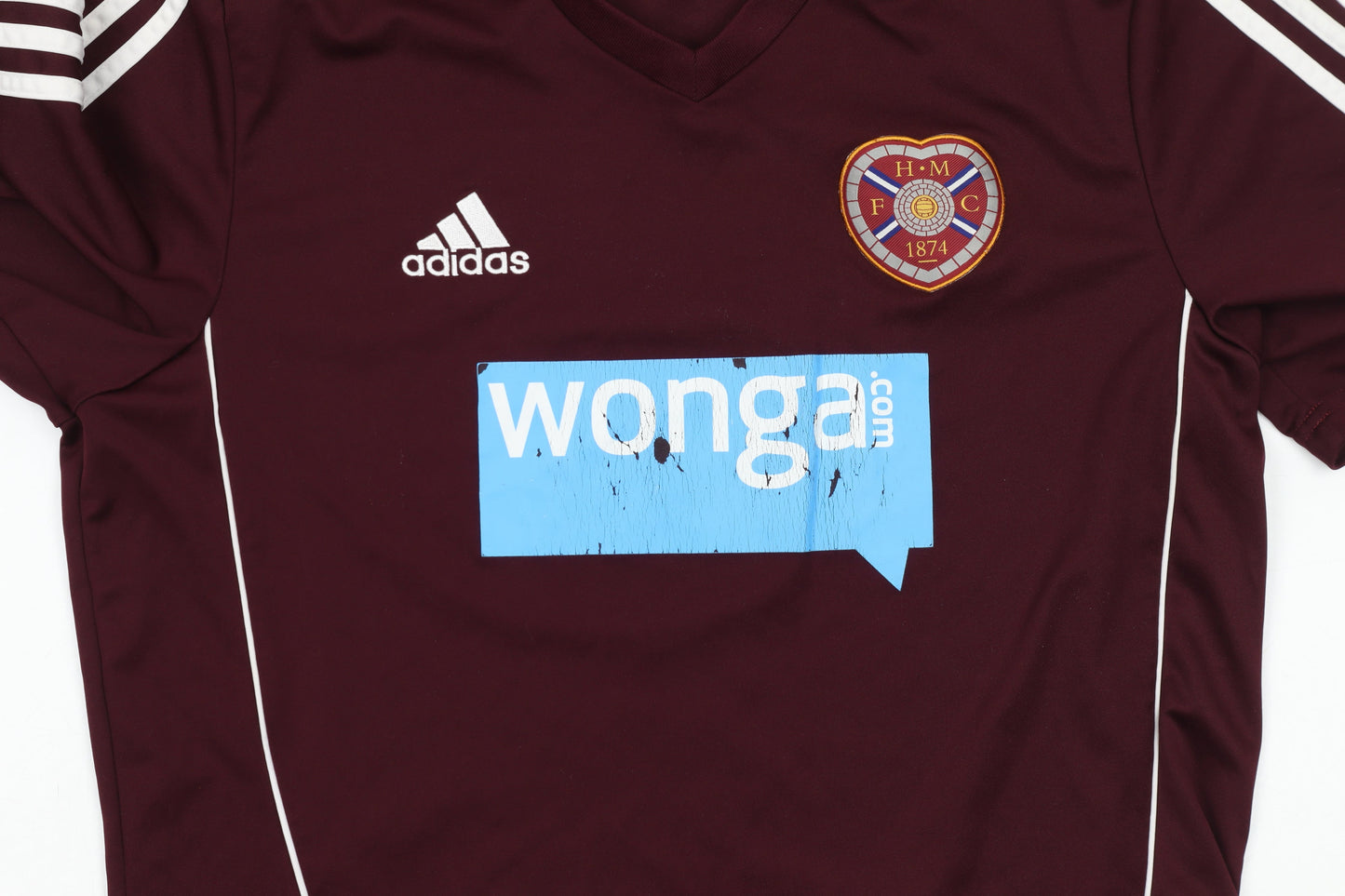 Adidas Men's Red Athletic Fit T-Shirt, Size L