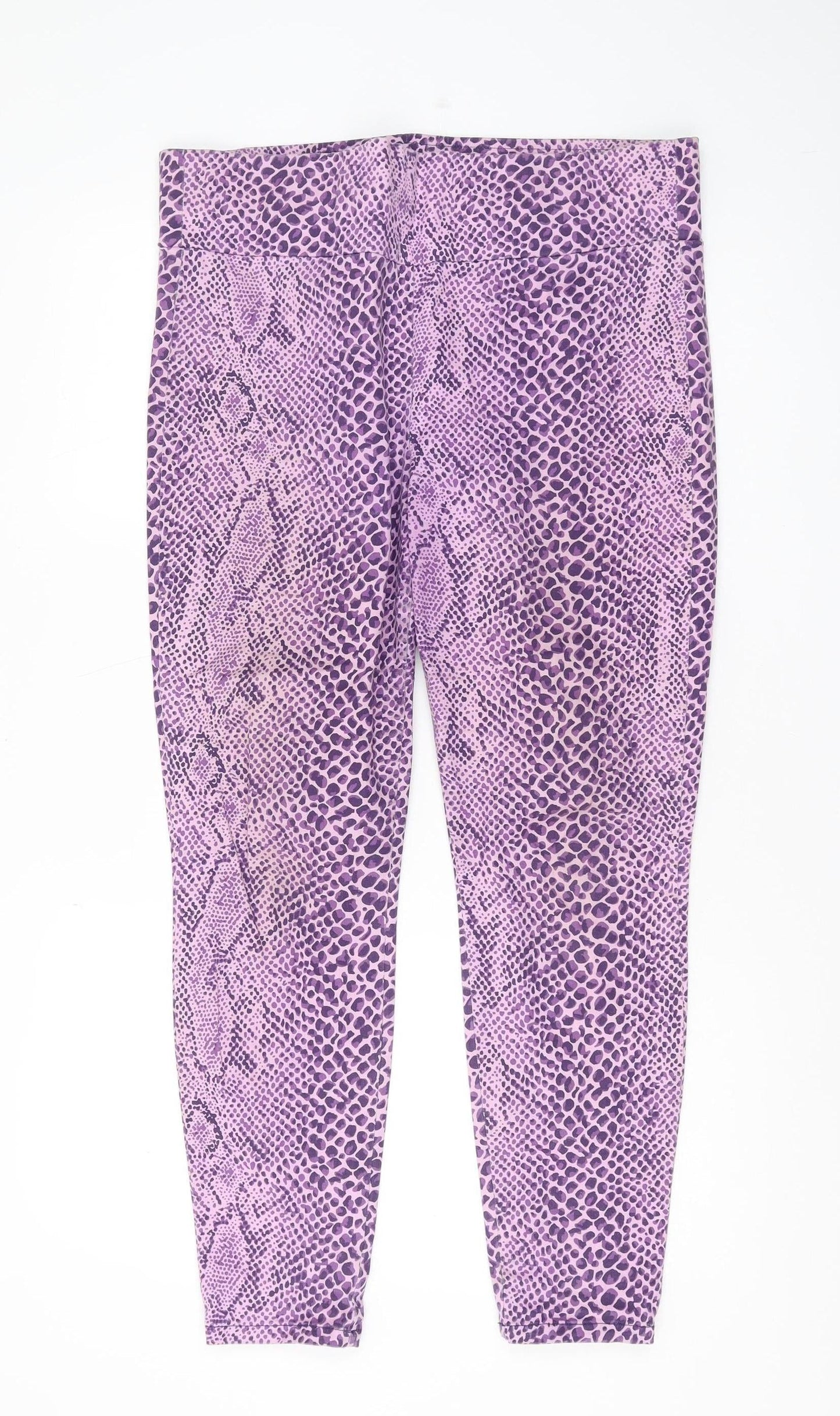 NINET2SIX Women's Purple Animal Print Jegging Size 16