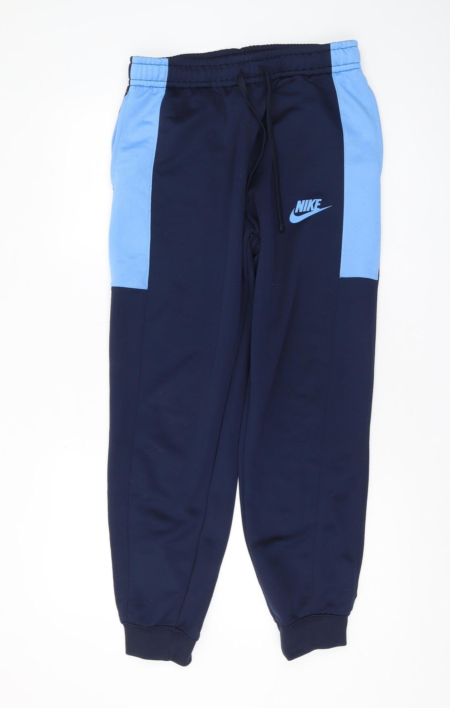Nike Men's Blue Jogger Trousers - Medium