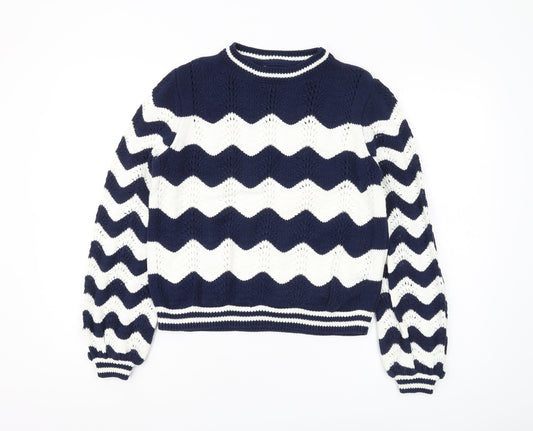 Crew Clothing Women’s Multicoloured Pullover Knit Jumper