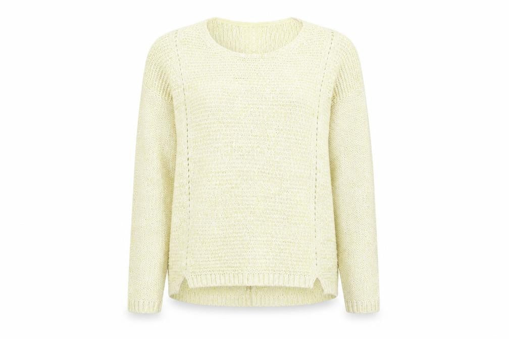 Womens UK Size 16 Marks and Spencer Yellow Pullover Jumper