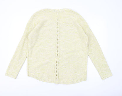 Womens UK Size 16 Marks and Spencer Yellow Pullover Jumper