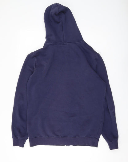 Mens UK Size S PUMA Blue Full Zip Hoodie
