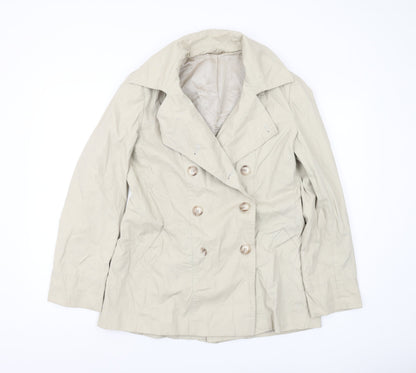 Austin Reed Women's Beige Pea Coat Size 12