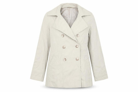 Womens UK Size 12 Austin Reed Beige Pea Coat