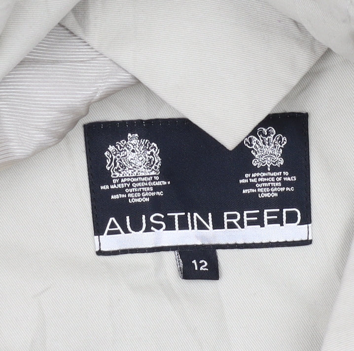 Austin Reed Women's Beige Pea Coat Size 12