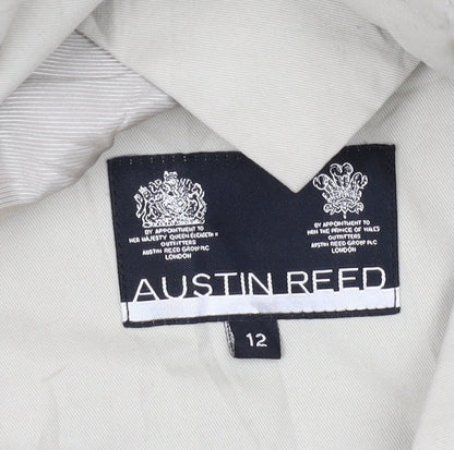 Austin Reed Women's Beige Pea Coat Size 12