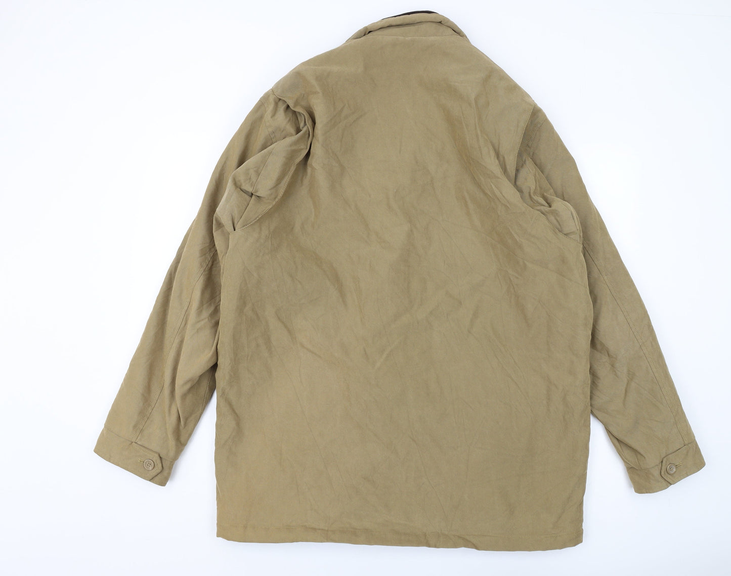 Mens UK Size L Naturalife Beige Overcoat