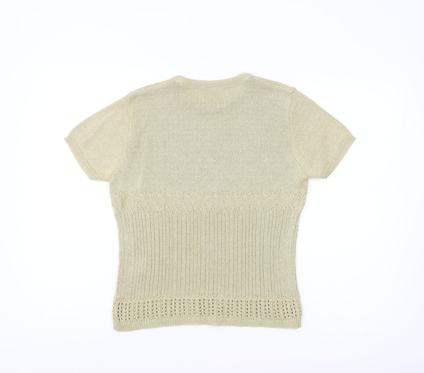 Eastex Women Beige Pullover Jumper M