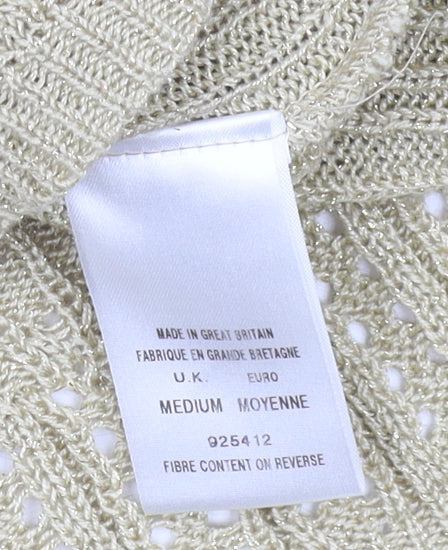 Eastex Women Beige Pullover Jumper M