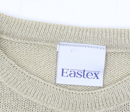 Eastex Women Beige Pullover Jumper M