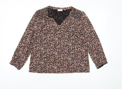 Womens UK Size 10 Fat Face Multicoloured Tunic Blouse