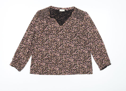 Womens UK Size 10 Fat Face Multicoloured Tunic Blouse