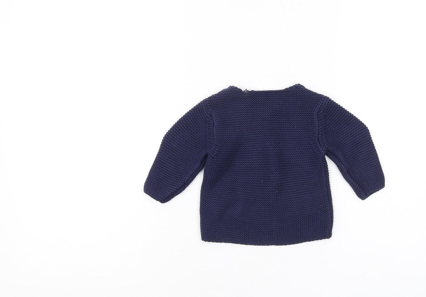 Jasper Conran Blue Unisex Cardigan 0-3 Months