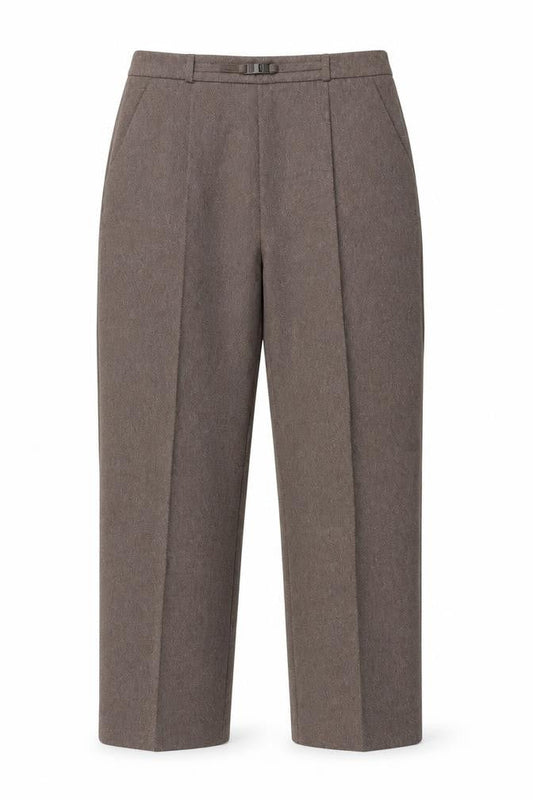 Womens UK Size 12 Honor Millburn Regular Fit Cropped Brown Trousers