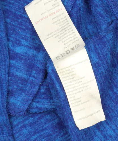 Mountain Warehouse Boys Blue Basic Jacket 14-15Y - Full Zip