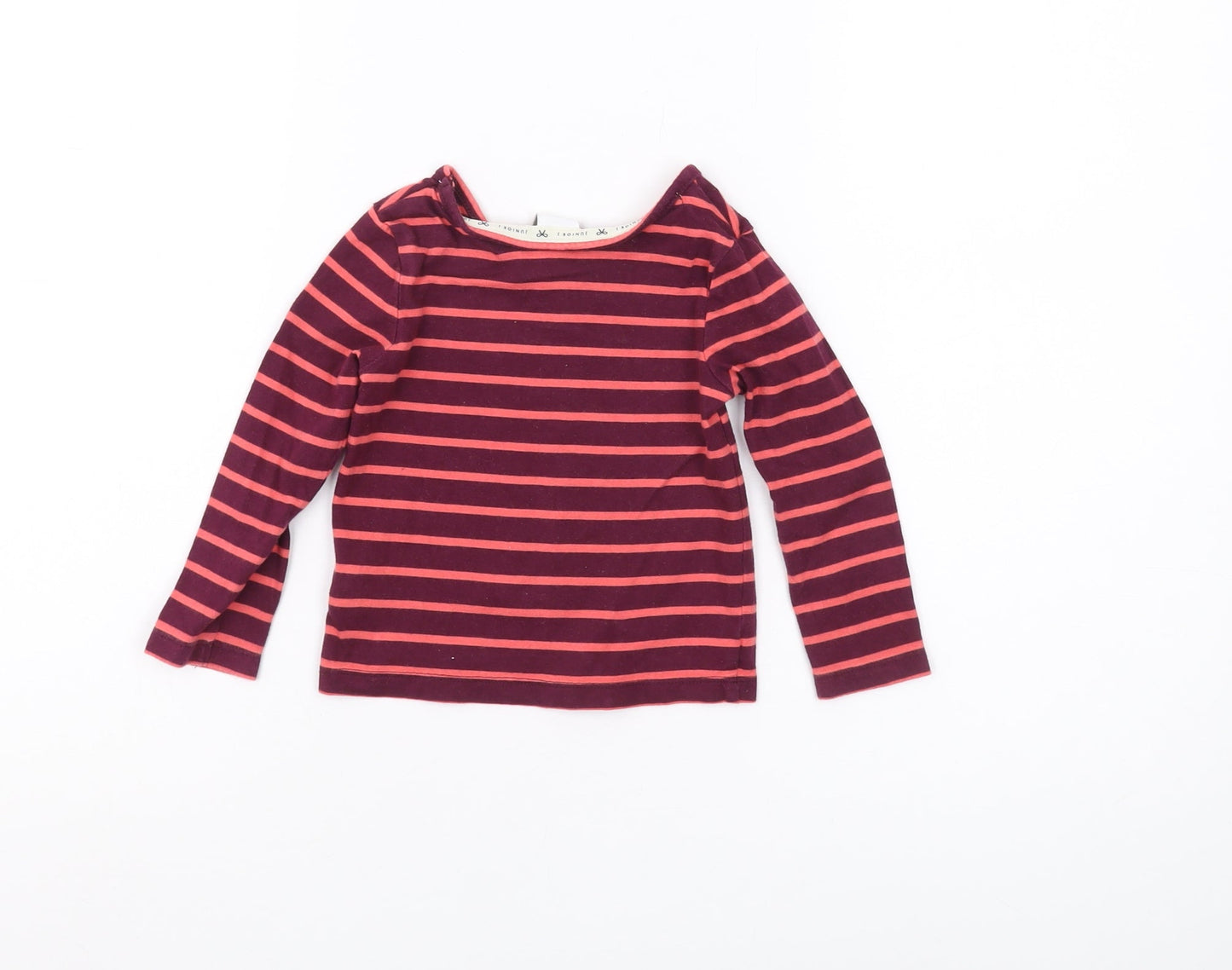 Jasper Conran Unisex Multicoloured Striped T-Shirt 12-18 Months