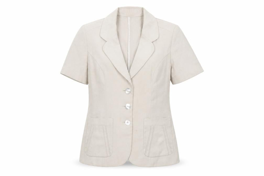Womens UK Size 10 Eastex Regular Beige Suit Jacket