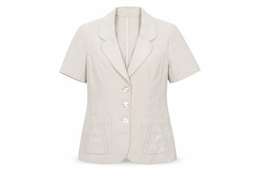 Womens UK Size 10 Eastex Regular Beige Suit Jacket