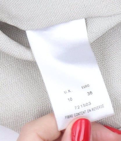 Eastex Beige Women's Suit Jacket 10