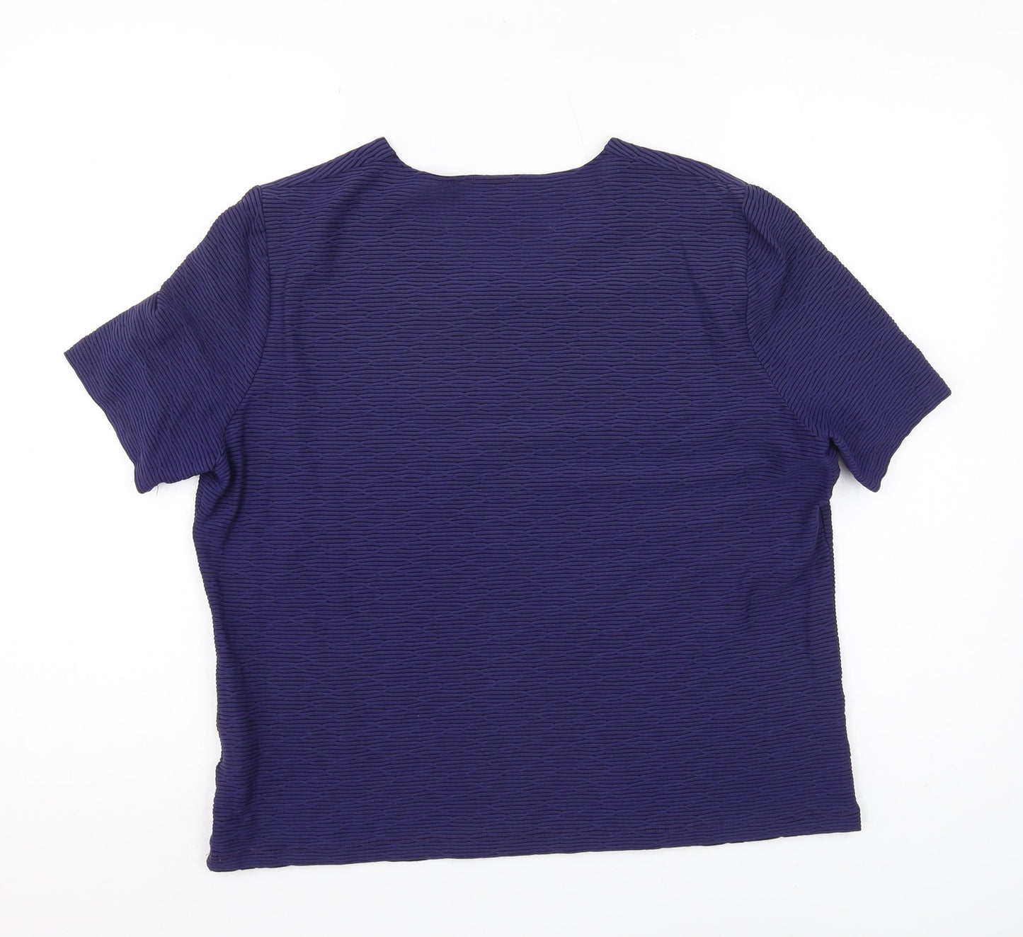 Womens UK Size 16 Eastex Blue  T-Shirt