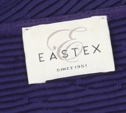 Womens UK Size 16 Eastex Blue  T-Shirt