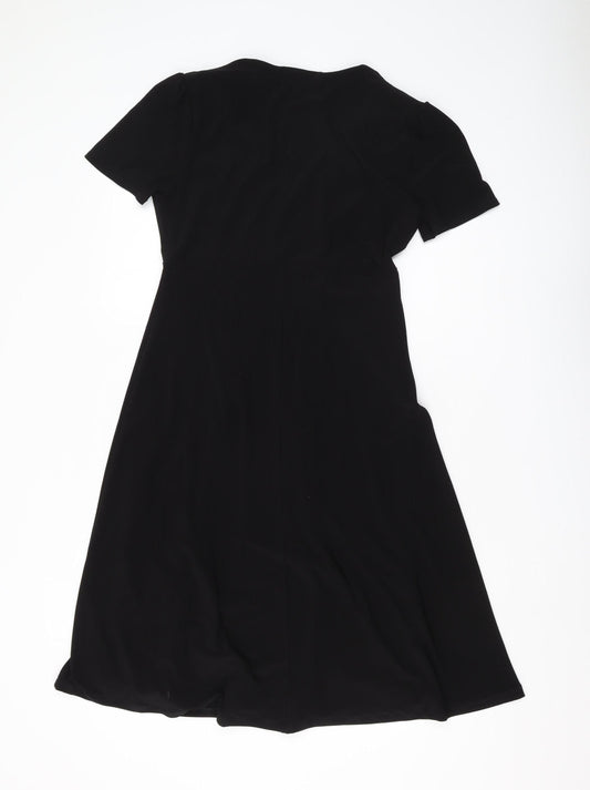 Viyella Women's Black A-Line Dress Size 10