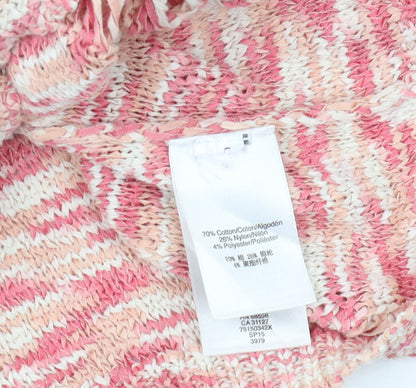 Womens UK Size S DKNY Multicoloured Pullover Jumper