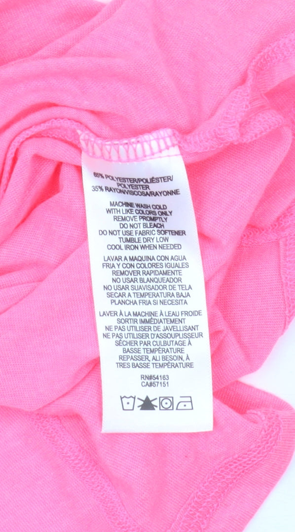 Calvin Klein Women's Pink Sleeveless Tank S