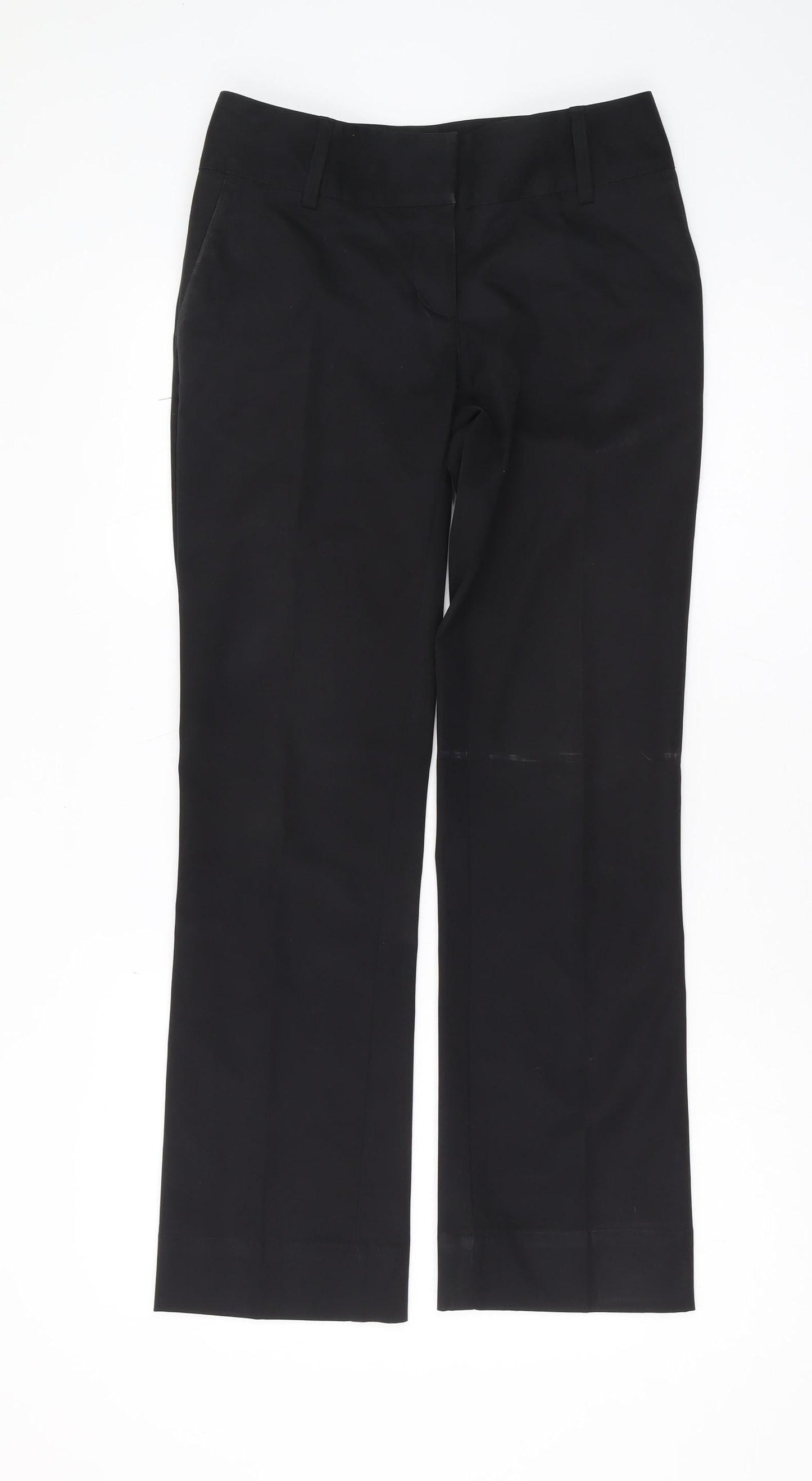Womens UK Size 6 adidas Regular Fit Casual Workwear Black Trousers