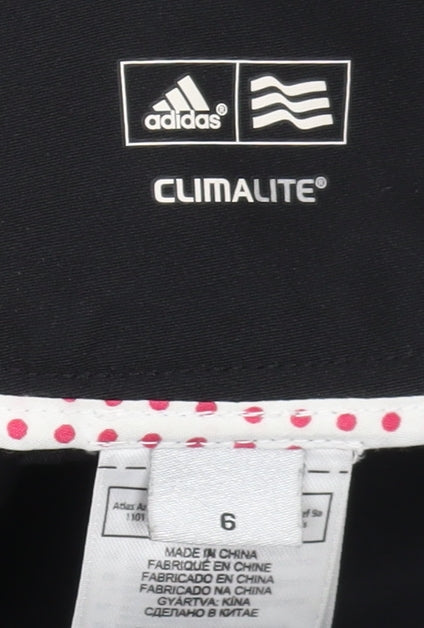 Womens UK Size 6 adidas Regular Fit Casual Workwear Black Trousers
