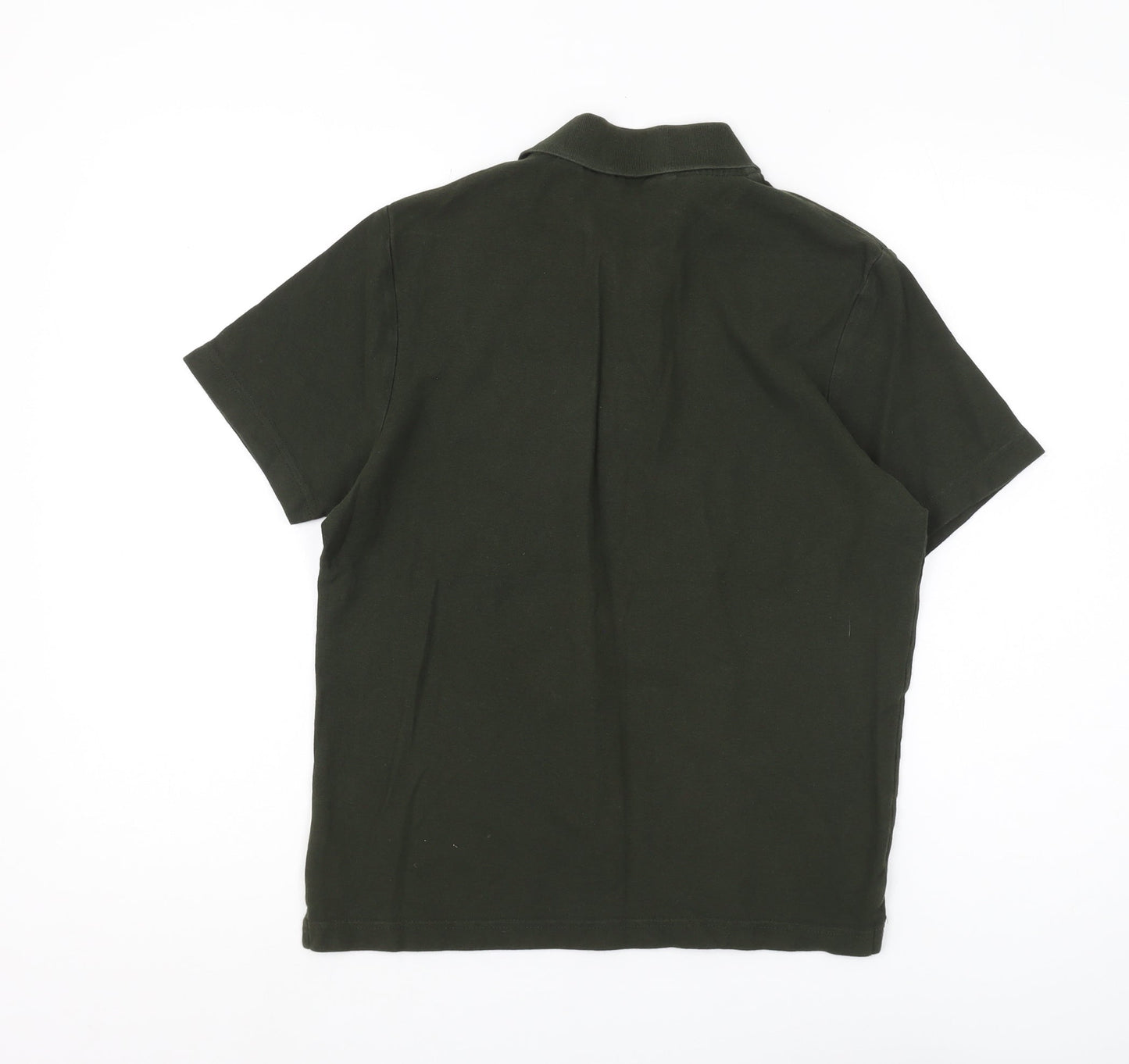 Penguin Men's Green Polo, Size S, Solid Logo Style