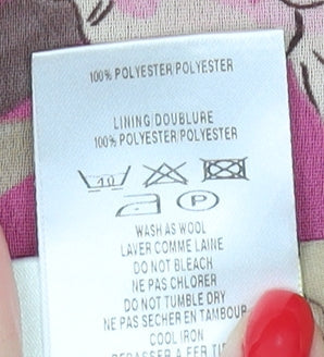 Eastex Women's Floral A-Line Midi Skirt Size 12