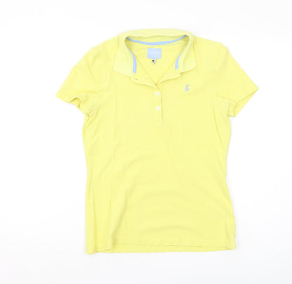 Womens UK Size 6 Joules Yellow  Polo