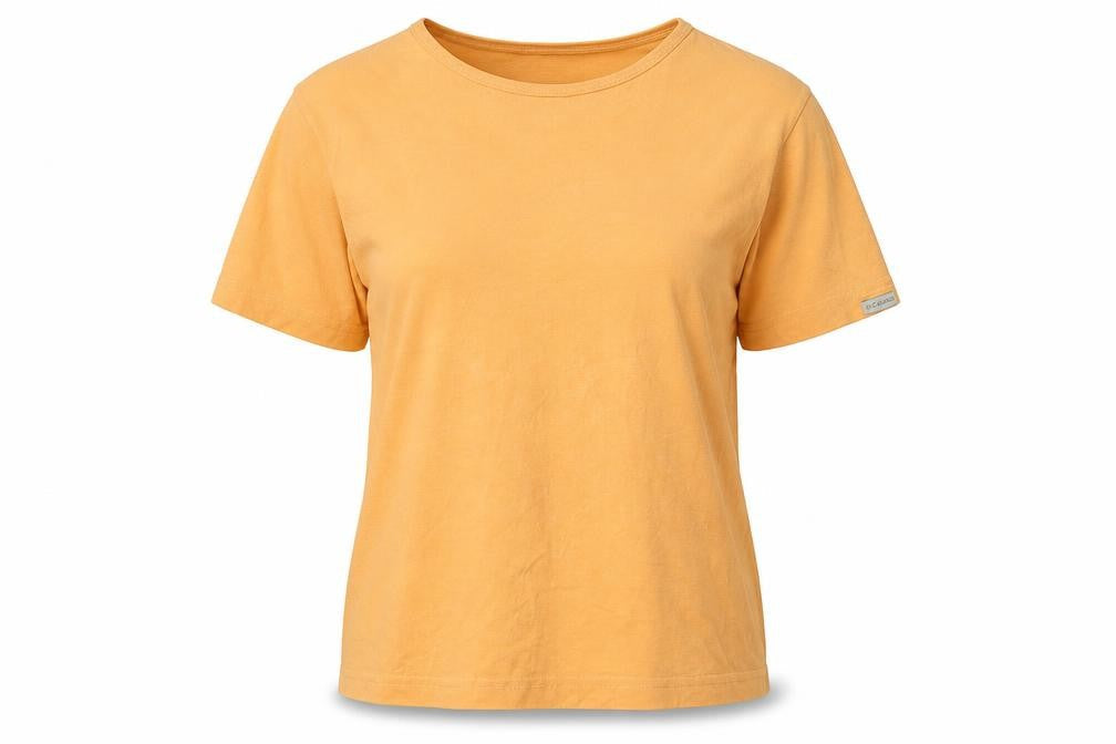 Womens UK Size M Columbia Orange Basic T-Shirt