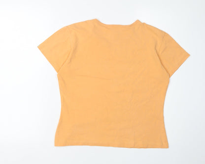 Columbia Women's Orange M Basic T-Shirt
