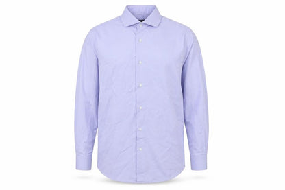 Mens UK Collar Size 16 Massimo Dutti Smart Blue  Dress Shirt