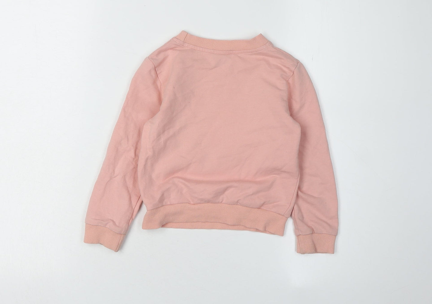 Smazero Pink Unicorn Girls Long Sleeve T-Shirt 3 Years