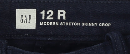 Gap Women's Blue Skinny Jeans Size 12 Regular