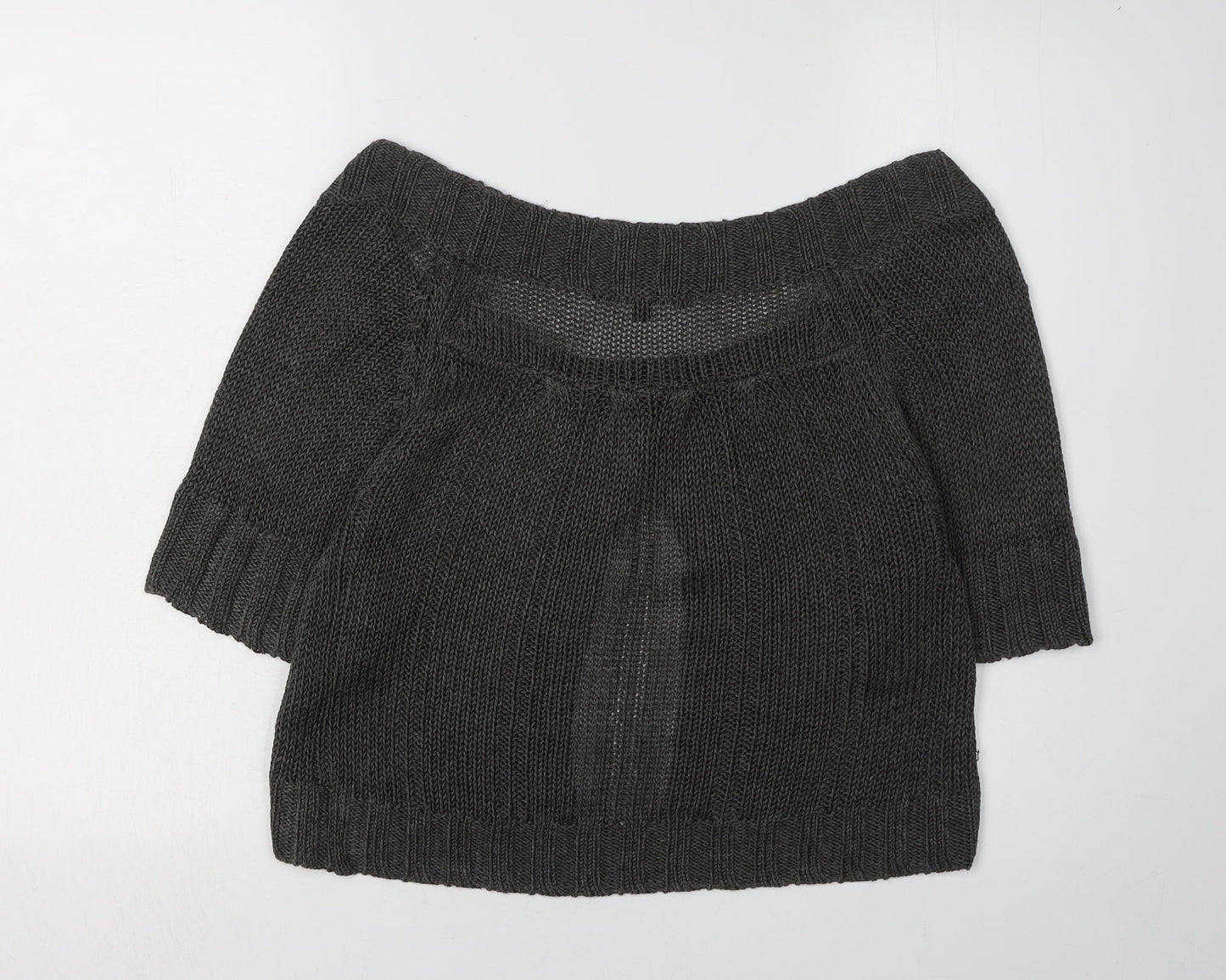 Womens UK Size 12 Marks and Spencer Grey Shrug Jumper
