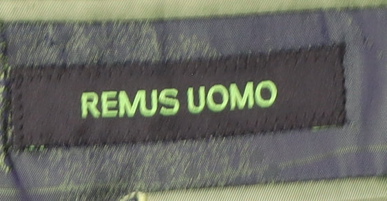 Mens UK Size 46 Remus Uomo Regular Black Suit Jacket
