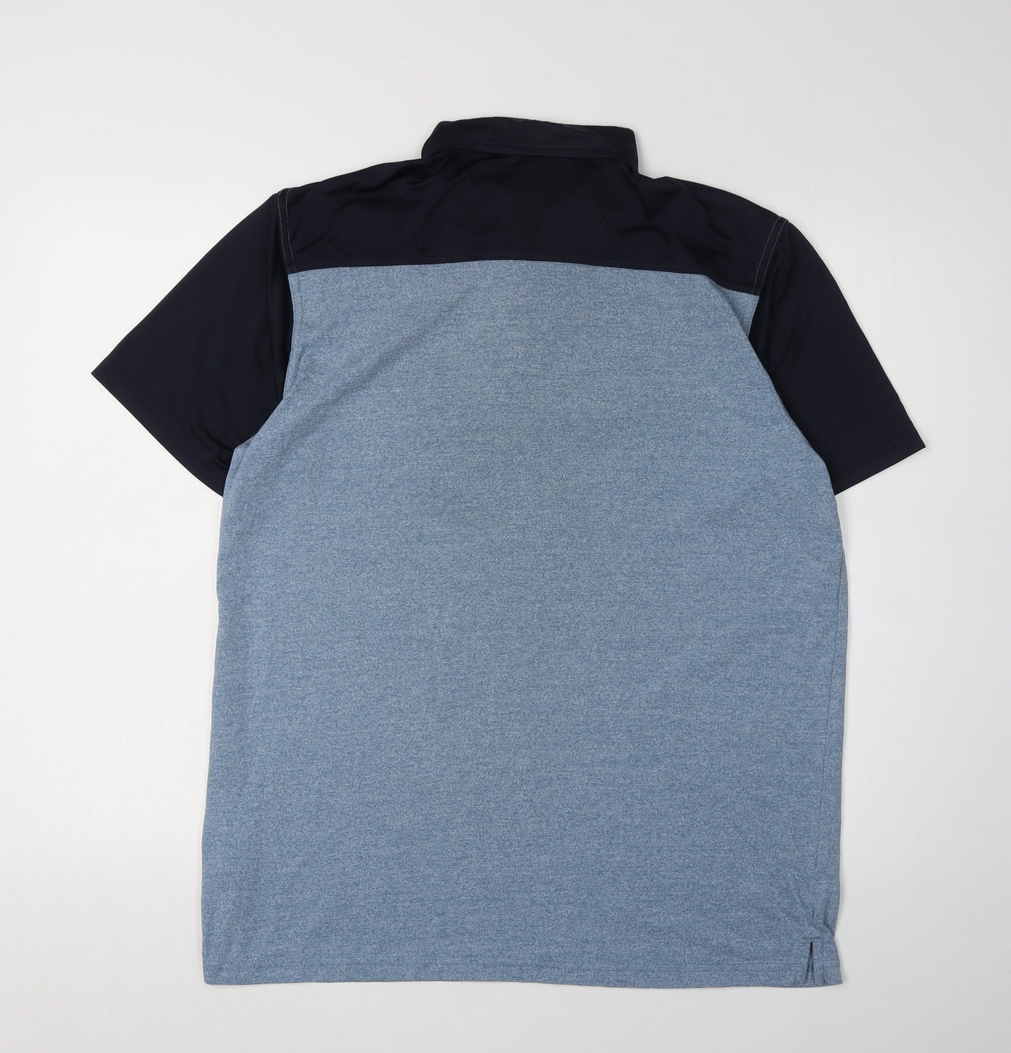 James Pringle Men's Blue Polo Shirt M - Short Sleeves Golf Wear